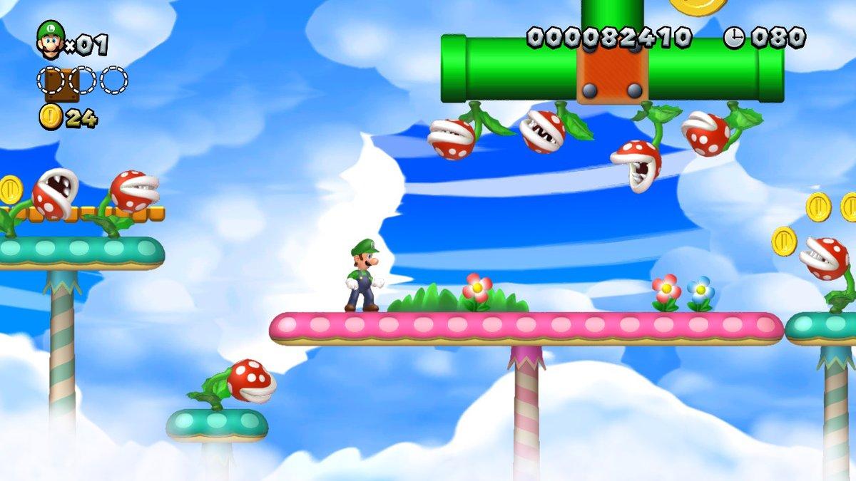 Thẻ Game Nintendo Switch - Super Mario Bros. U Deluxe